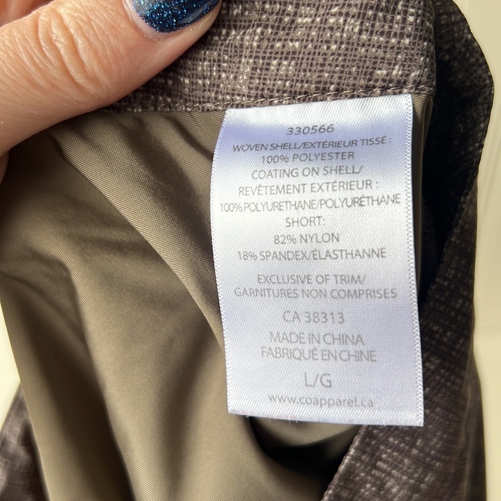 AVIA Heathered Brown Golf Skort Size Large - Picture 11 of 14